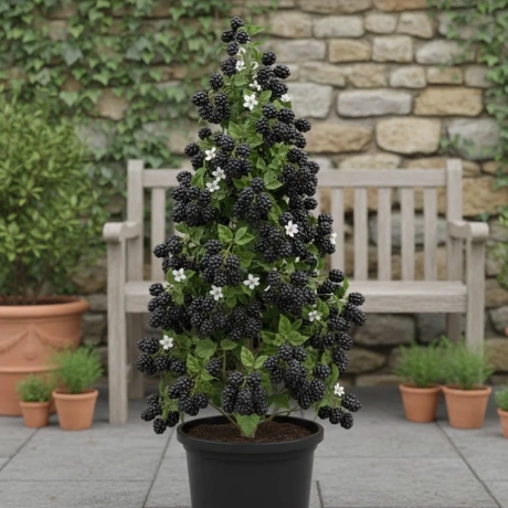 Arbust Fructifer - Mur Tufa Rouben la Ghiveci