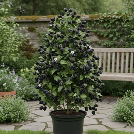 Arbust Fructifer - Mur Thornfree Tufa la Ghiveci