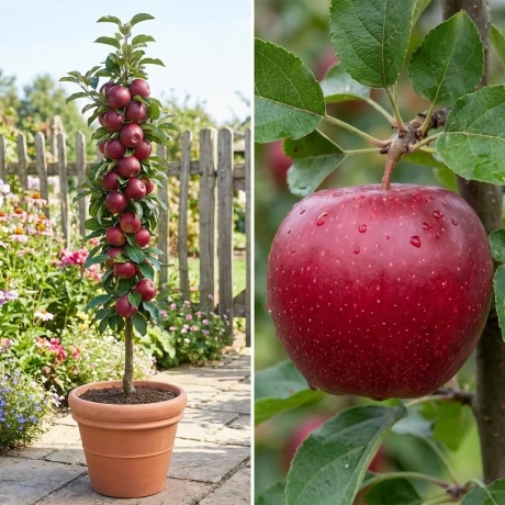 Pom Fructifer - Mar Columnar North Pole la Ghiveci