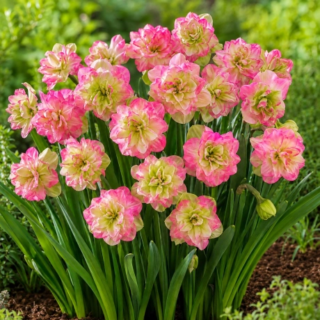 Bulbi de Narcise Lime Pink Fantasy