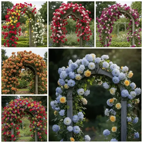 Pachet PROMO 6 Trandafiri Urcatori - Anul 4 - Radacina Ambalata