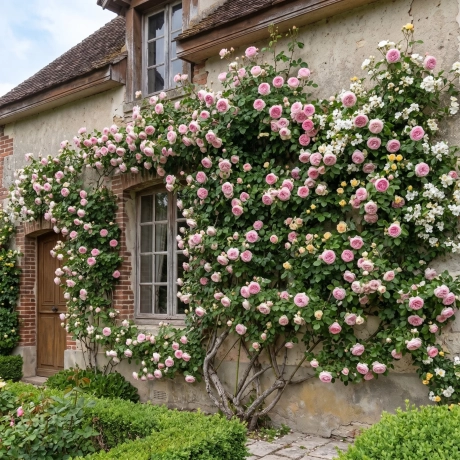 Trandafir Catarator David Austin - Genrous Gardener -  la Ghiveci