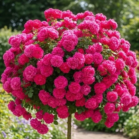Trandafir Pomisor Rose Ping cu Radacina Impachetata
