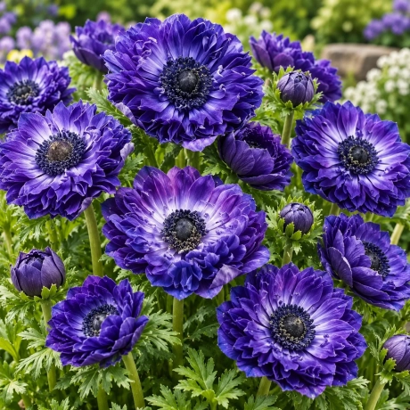 Bulbi de Anemone Double Gigant - Royal Blue