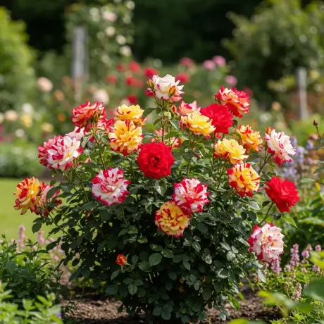 Trandafir Teahibrid Multicolor 2 – Anul 4 – Radacina Impachetata