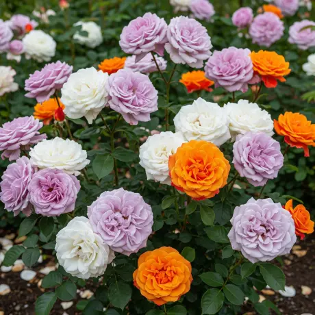 Trandafir Teahibrid Multicolor 5 – Anul 4 – Radacina Impachetata