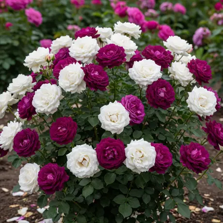 Trandafir Teahibrid Multicolor 6 – Anul 4 – Radacina Impachetata