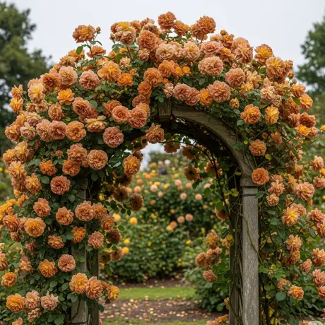 Trandafir Urcator Multicolor 1 – Anul 4– Radacina Impachetata