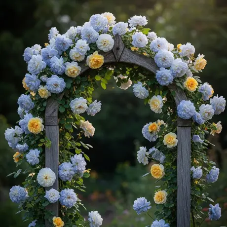 Trandafir Urcator Multicolor 4 – Anul 4 – Radacina Impachetata