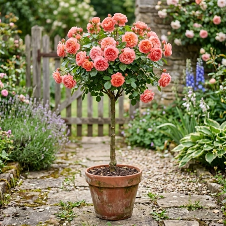 Trandafir Pomisor Corai - La Ghiveci