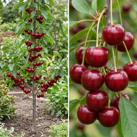 Pom Fructifer - Visin Columnar Meteor - Anul 4 cu Radacina Nuda