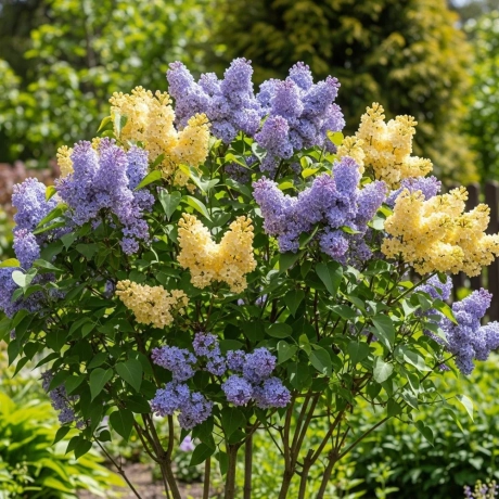 Liliac Altoit - Albastru cu Galben