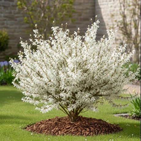 Forsythia White cu Radacina Impachetata