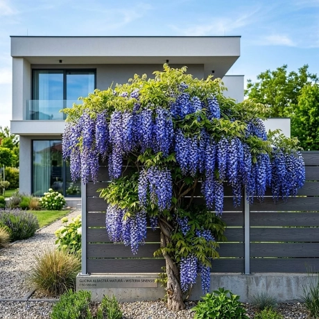 Wisteria Cataratoare Chinese Blue la Ghiveci