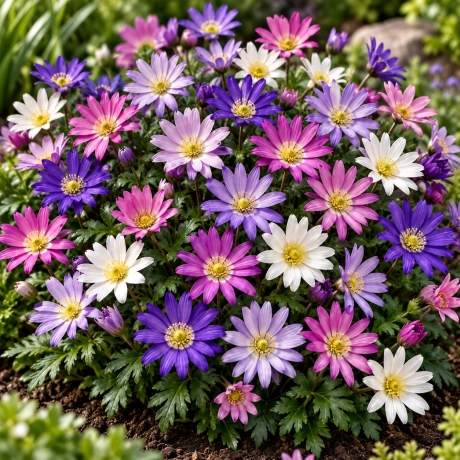 Bulbi de Anemone Blanda mix multicolor