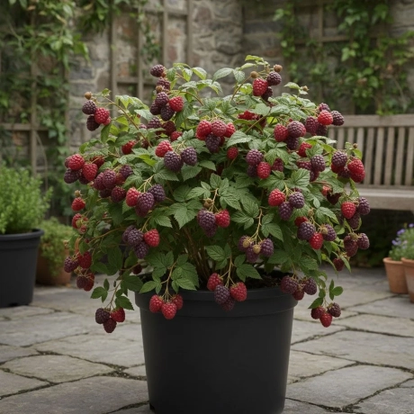 Arbust Fructifer - Zmeur Remontant Sugana la Ghiveci